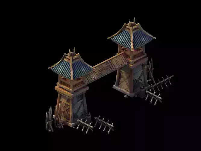 Desert Gobi - Cottage Gate 01