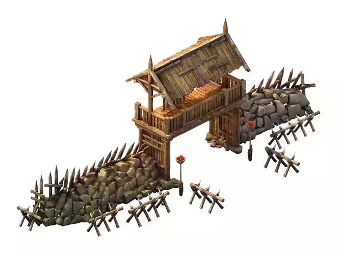 Desert Gobi - cottage door 02