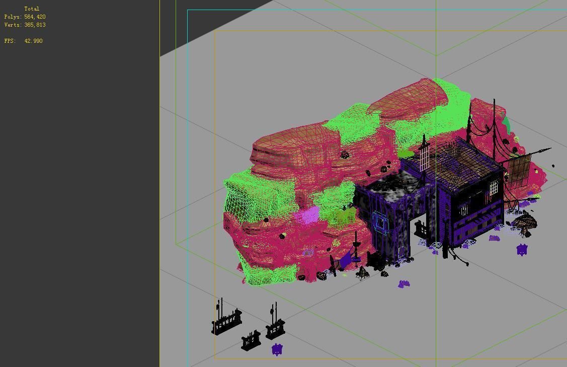 Desert Gobi - Weapons Room 03 3D model_1