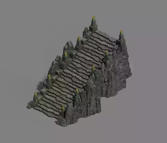 Mountain - stairs