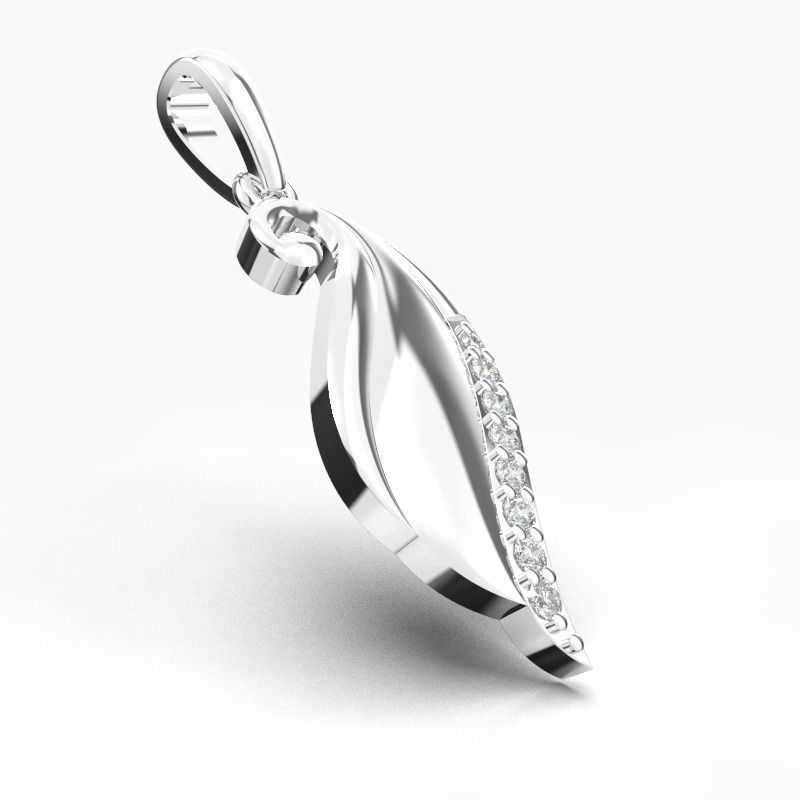 BRIHAT DIAMOND PENDANT 3D print model_12