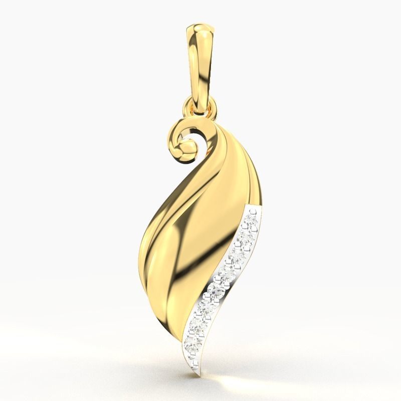 BRIHAT DIAMOND PENDANT 3D print model_1