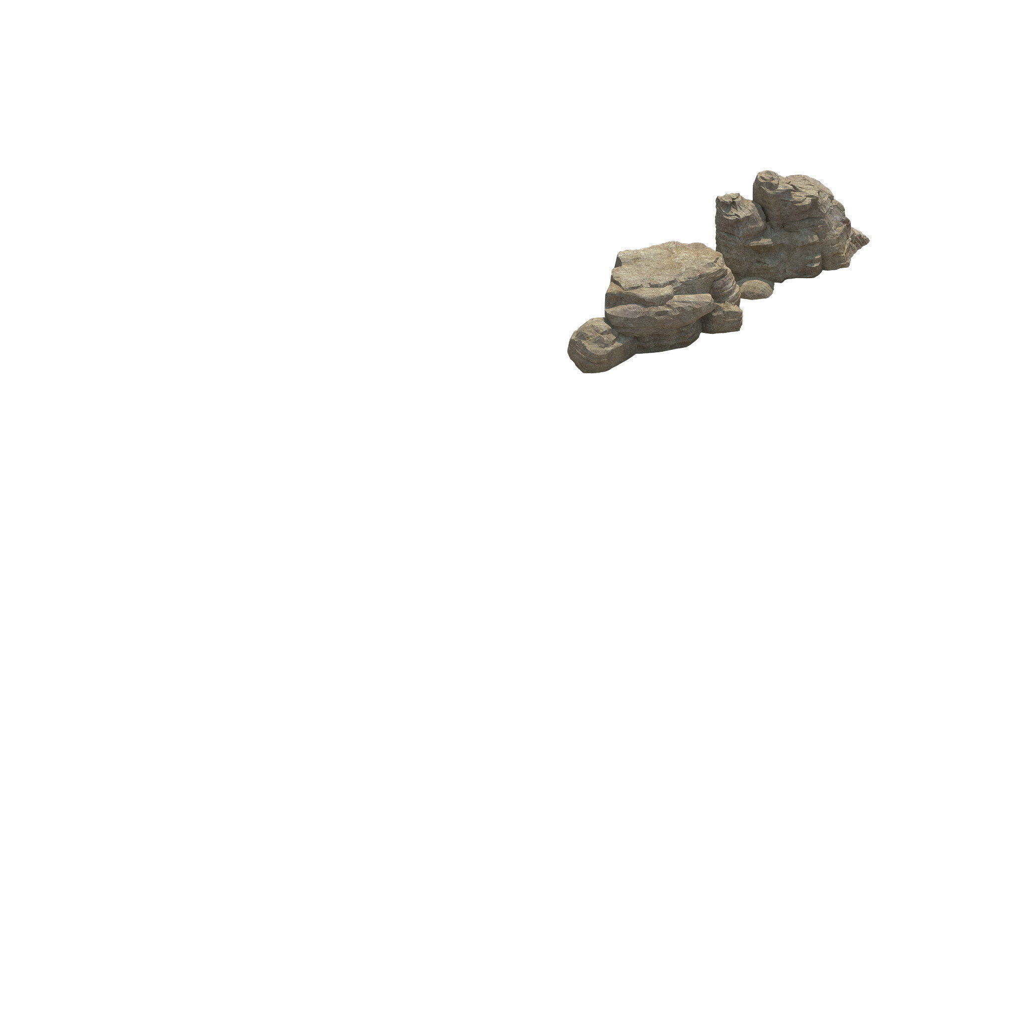 Mountain - Terrain 04 3D model_3