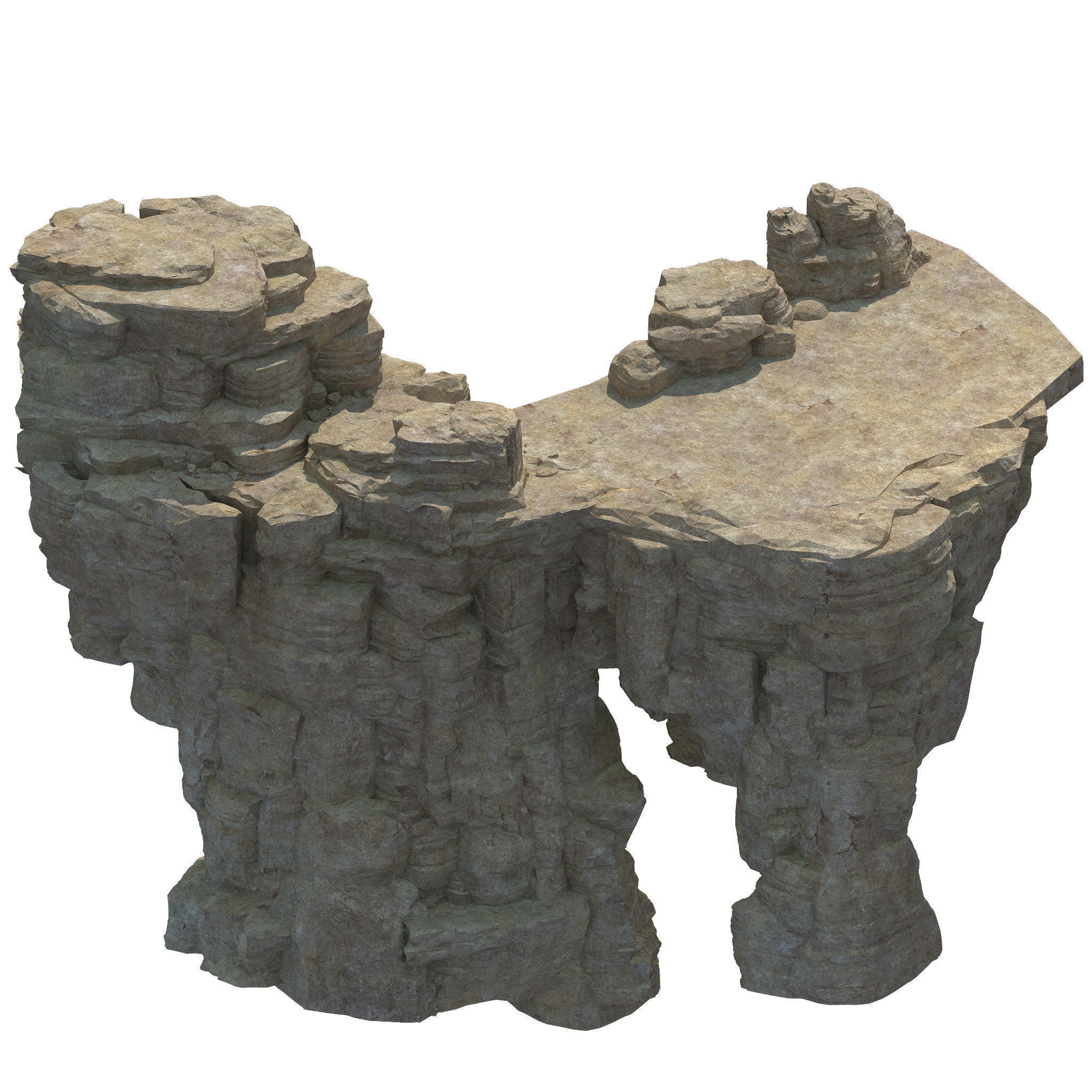 Mountain - Terrain 04 3D model_2