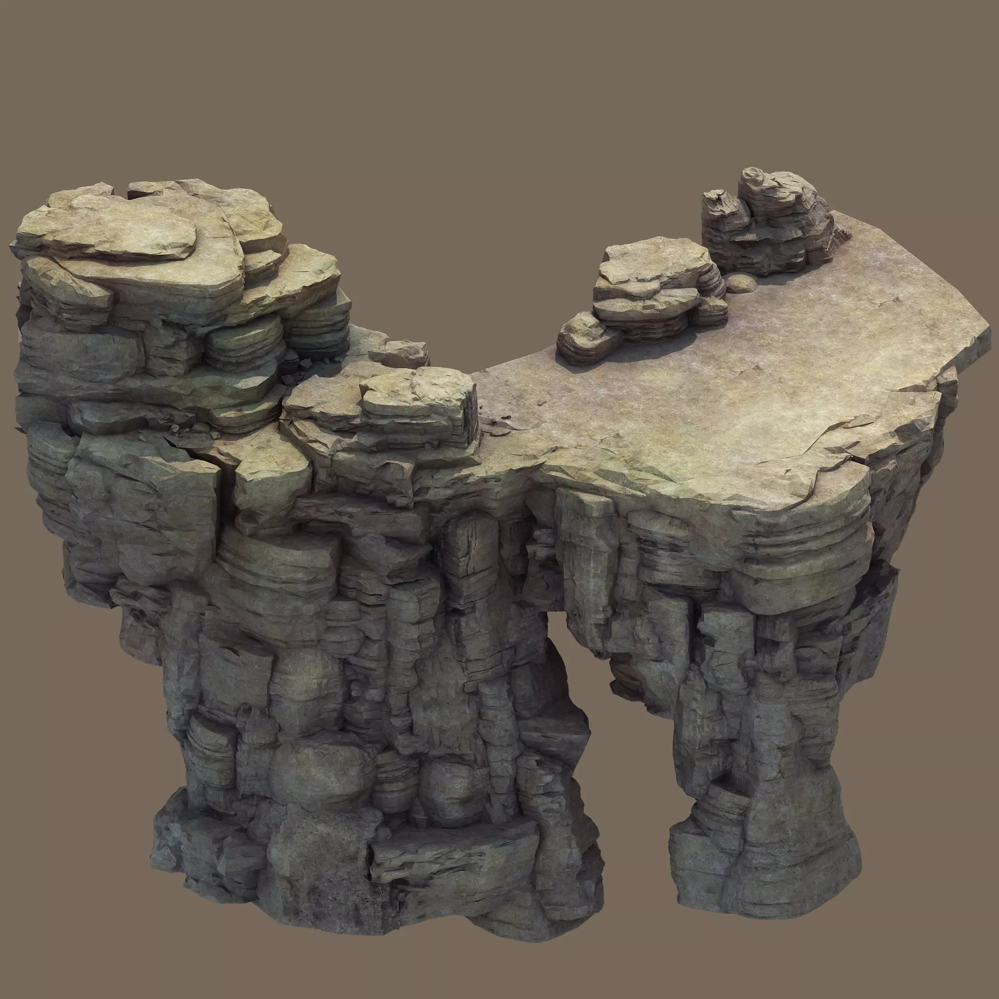 Mountain - Terrain 04 3D model_0