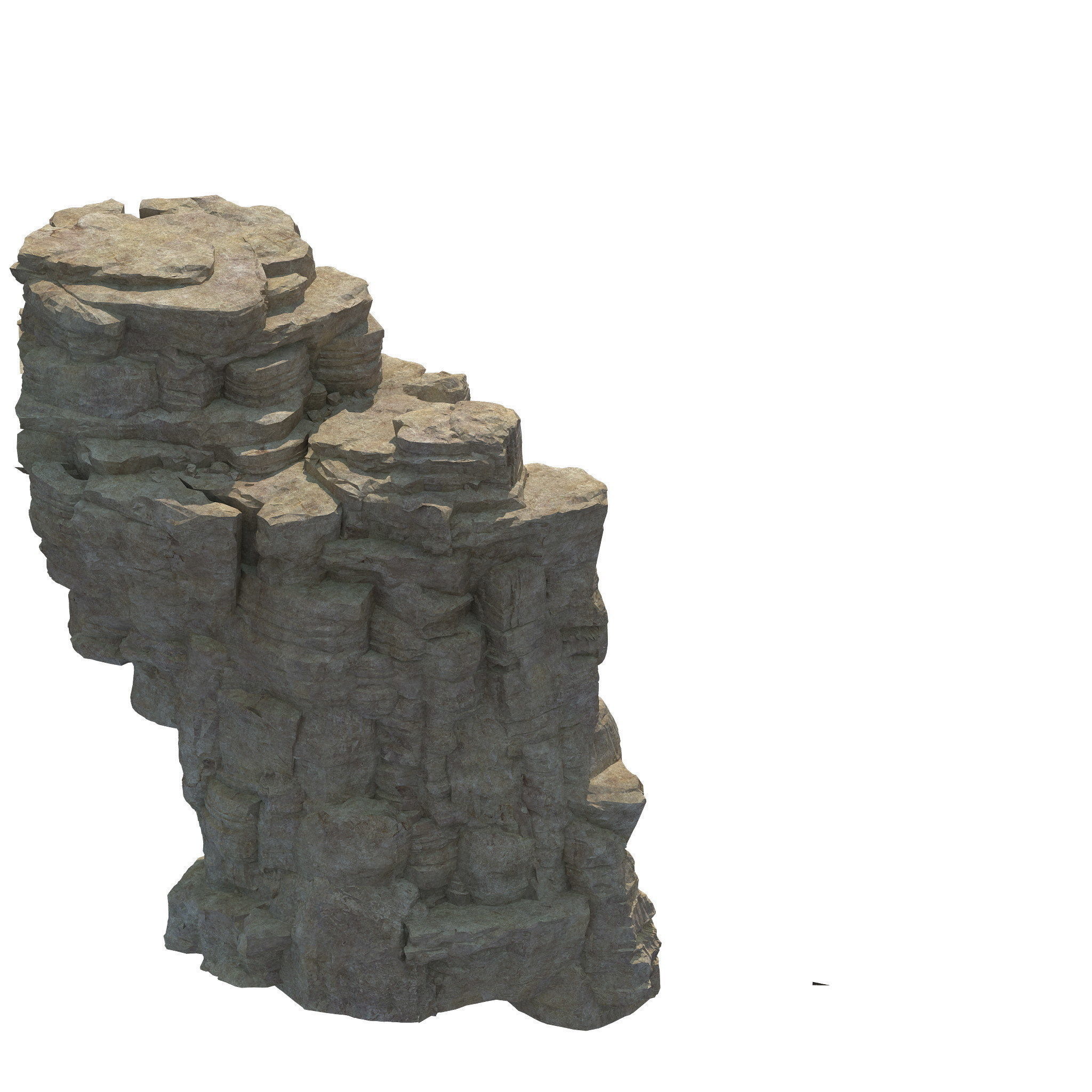 Mountain - Terrain 04 3D model_5