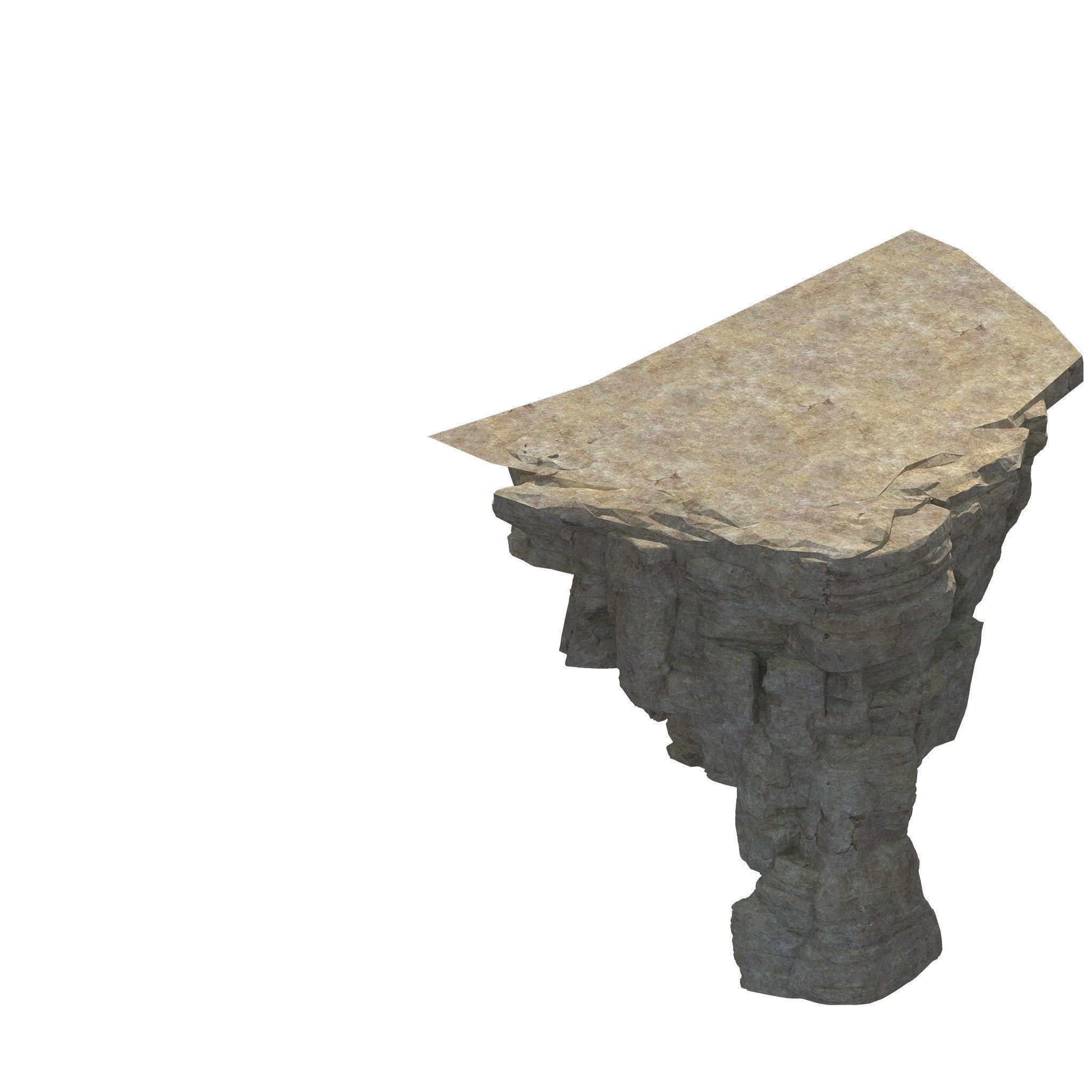 Mountain - Terrain 04 3D model_4