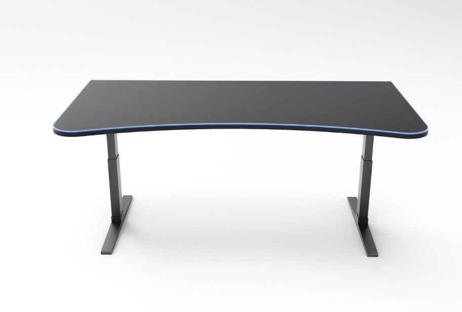Gaming Desk 3D model_1