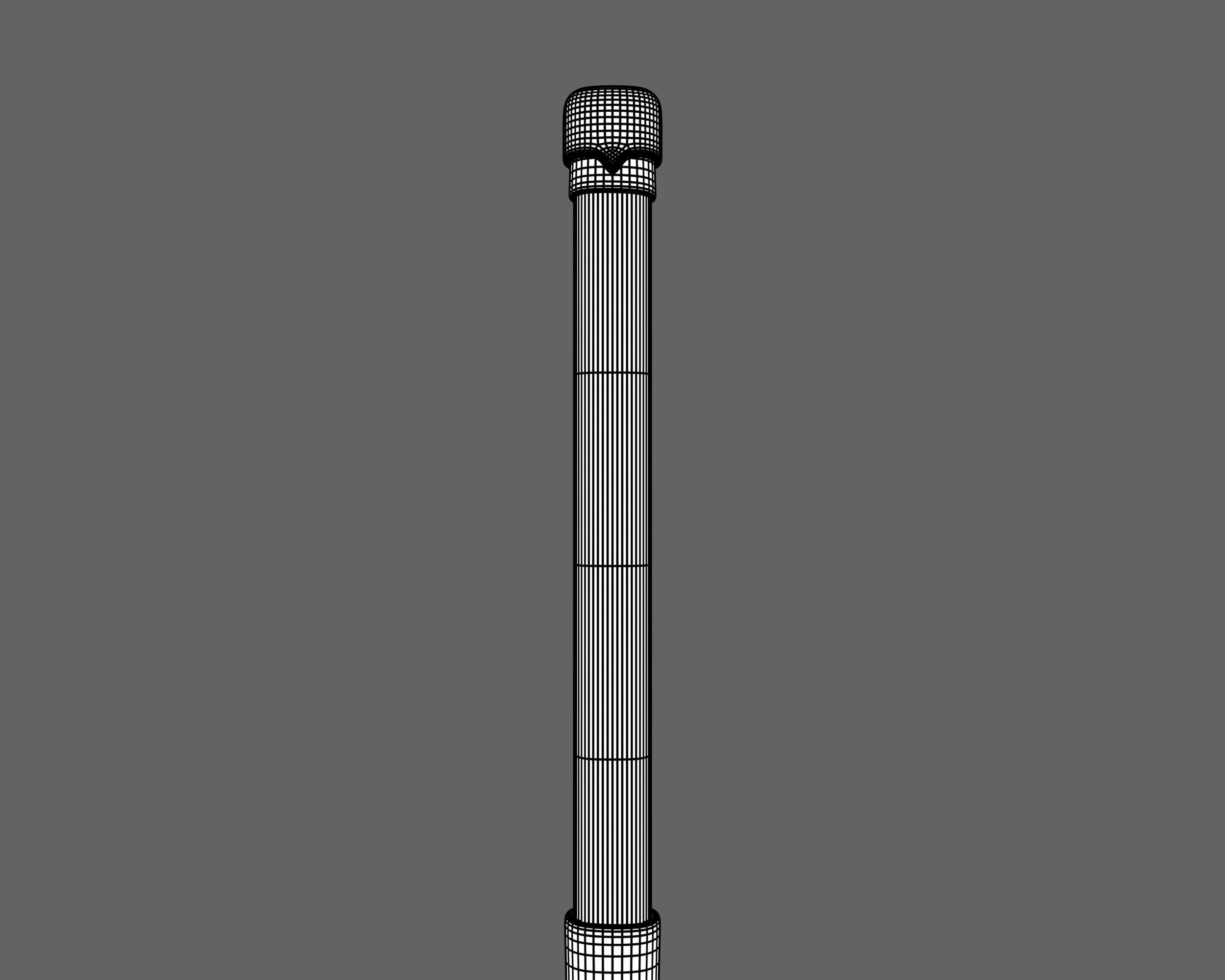 Ancient Viking Spear Low-poly 3D model_16