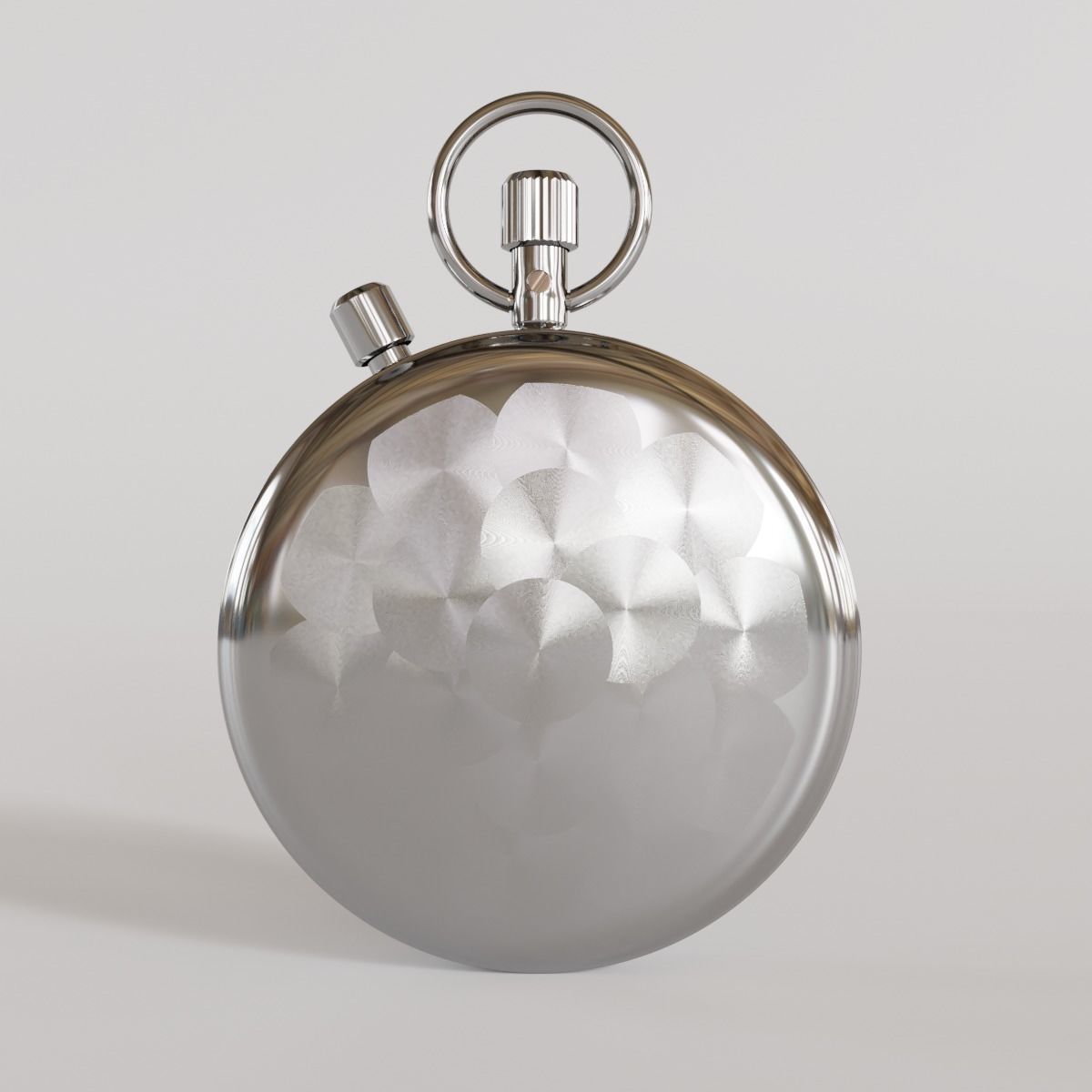 Stopwatch 3D model_1