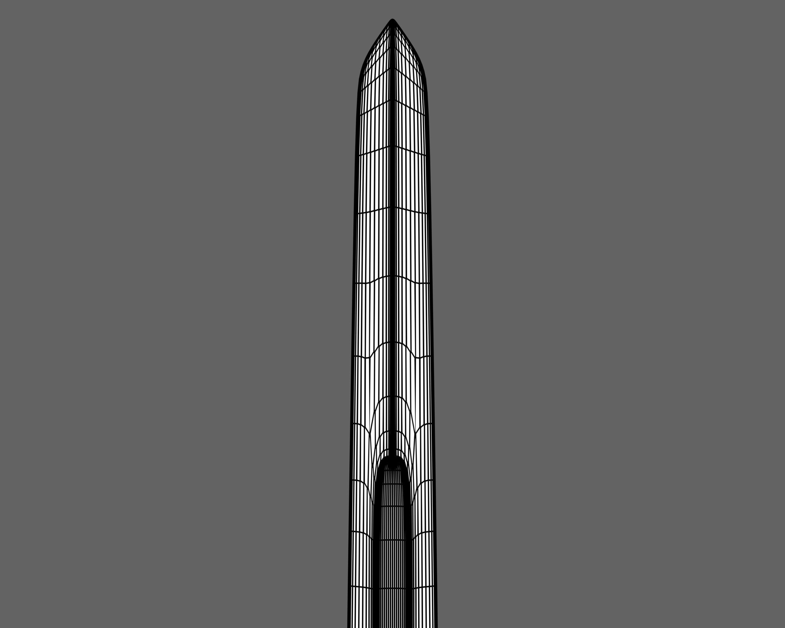 Ancient Viking Sword Low-poly 3D model_10