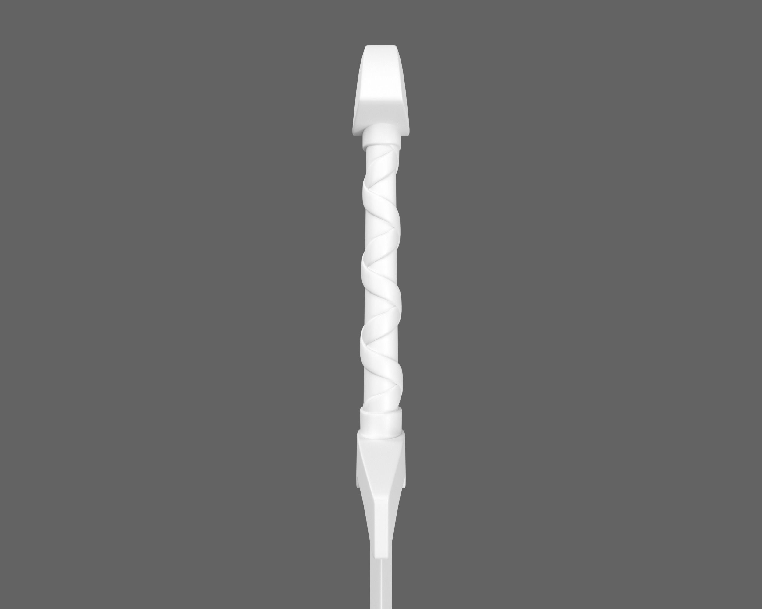 Ancient Viking Sword Low-poly 3D model_15