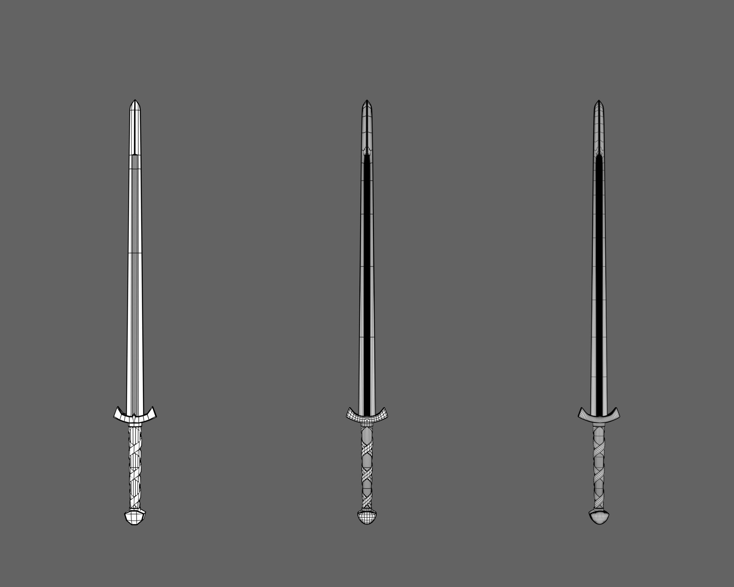 Ancient Collection Viking Weapons Set _20