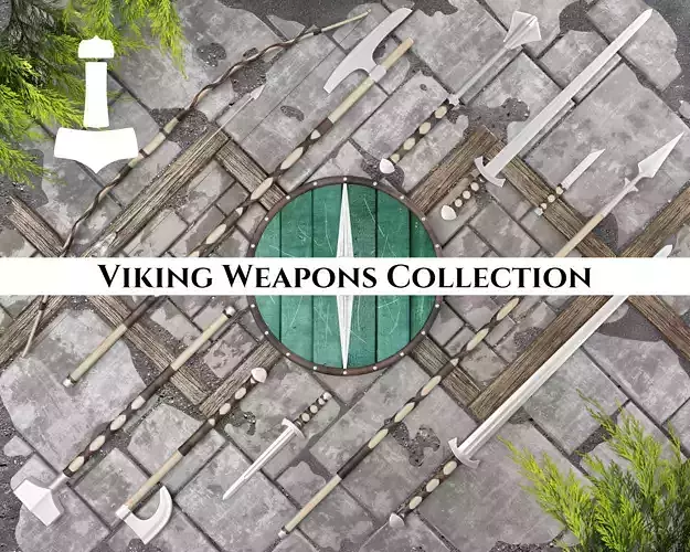Ancient Collection Viking Weapons Set 