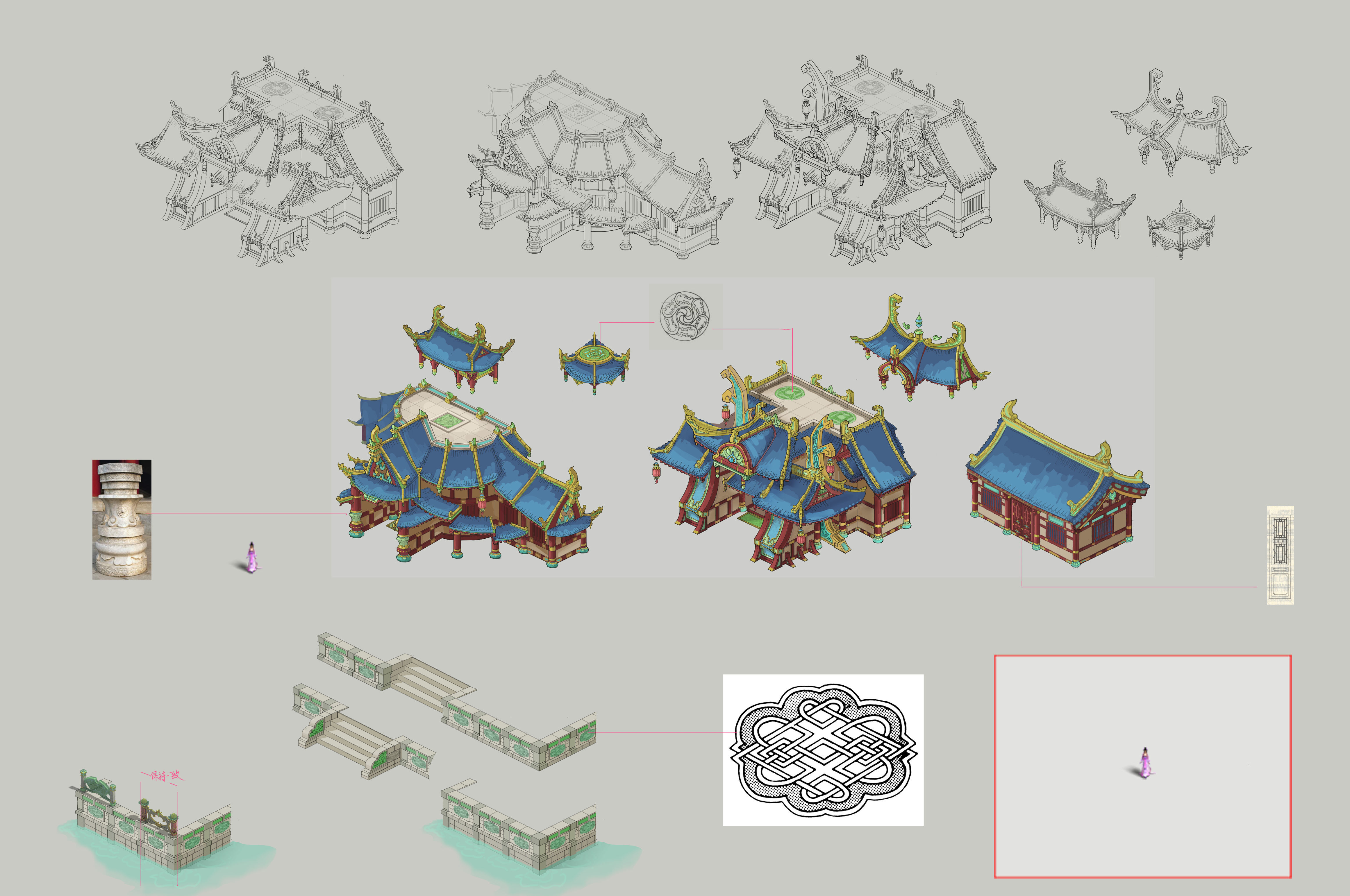 Market - City Building 01 3D model_1