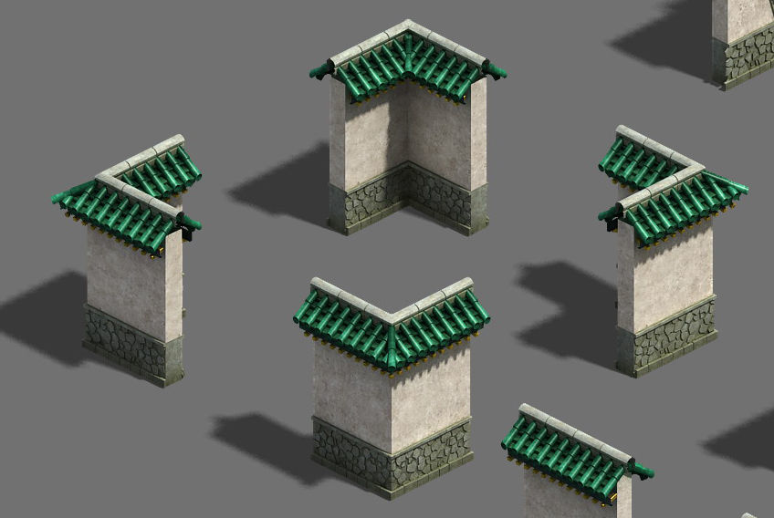 Academy - door wall 3D model_1