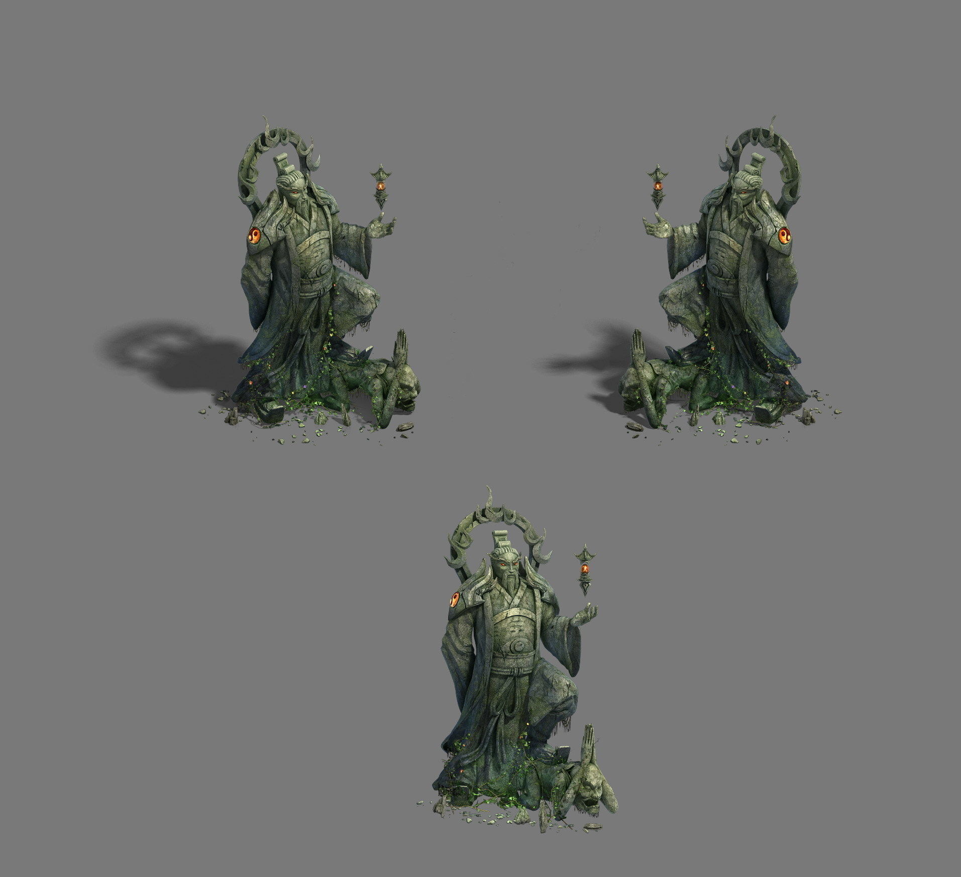 Shushan - statue 3D model_3