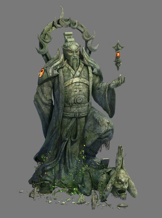 Shushan - statue 3D model_2