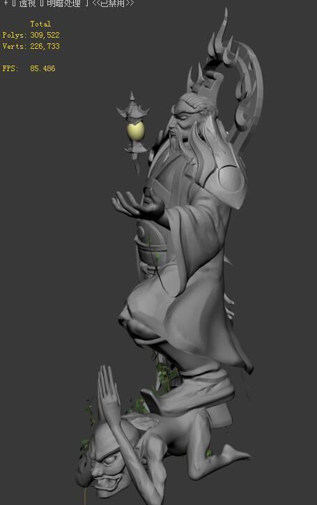Shushan - statue 3D model_6