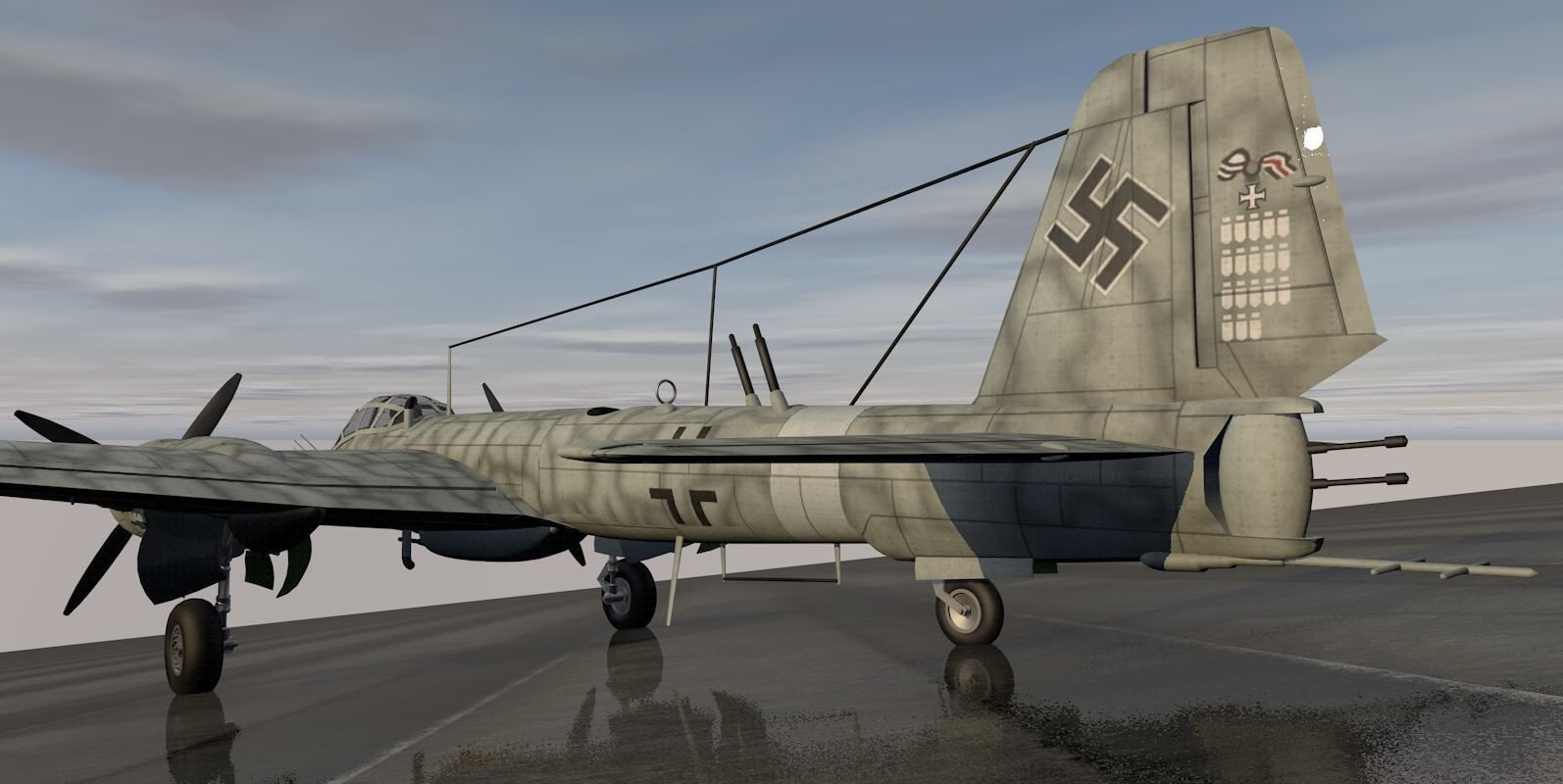 Junkers Ju-388 J-4 Nachtjager 3D model_3