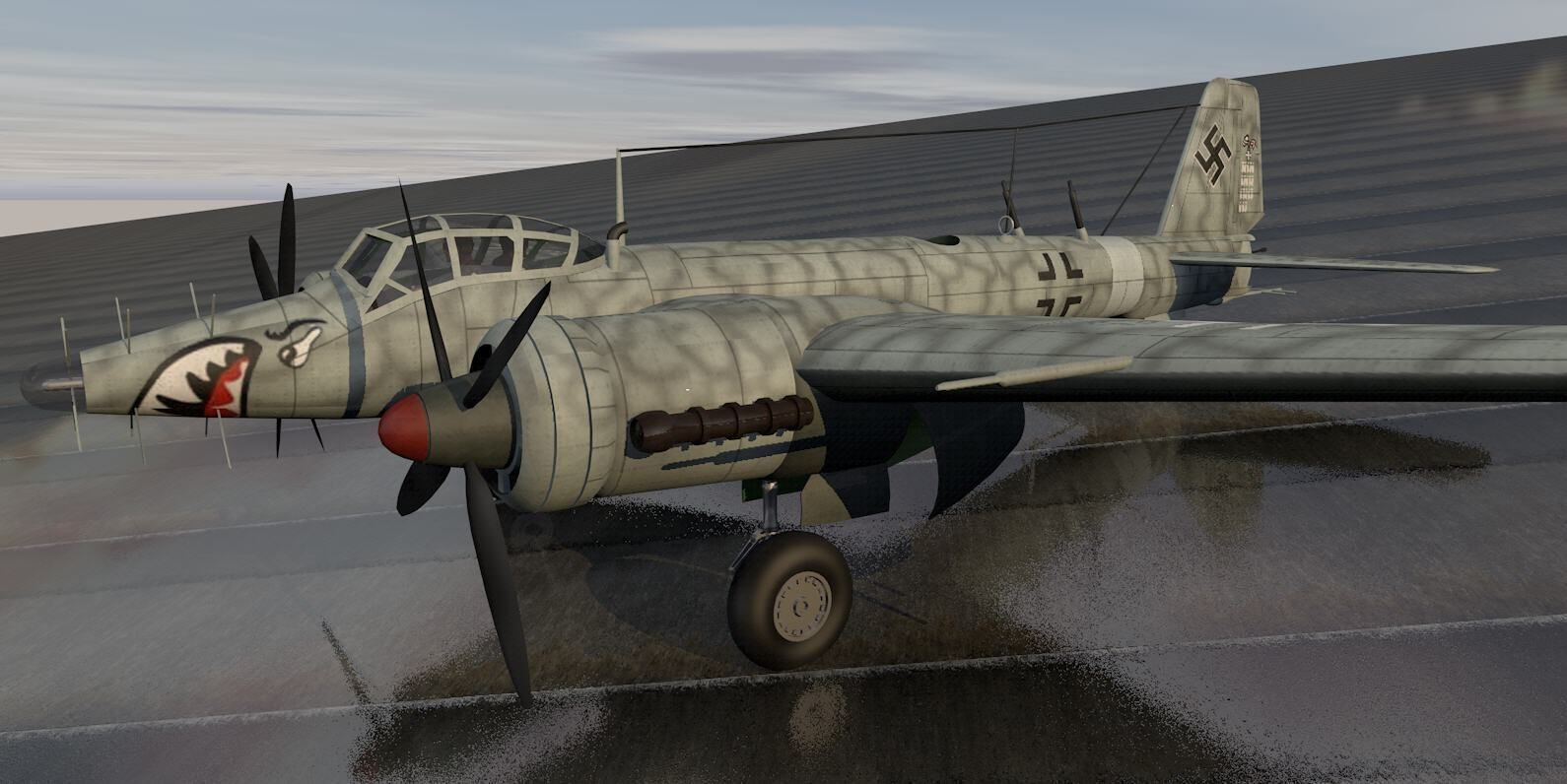 Junkers Ju-388 J-4 Nachtjager 3D model_4