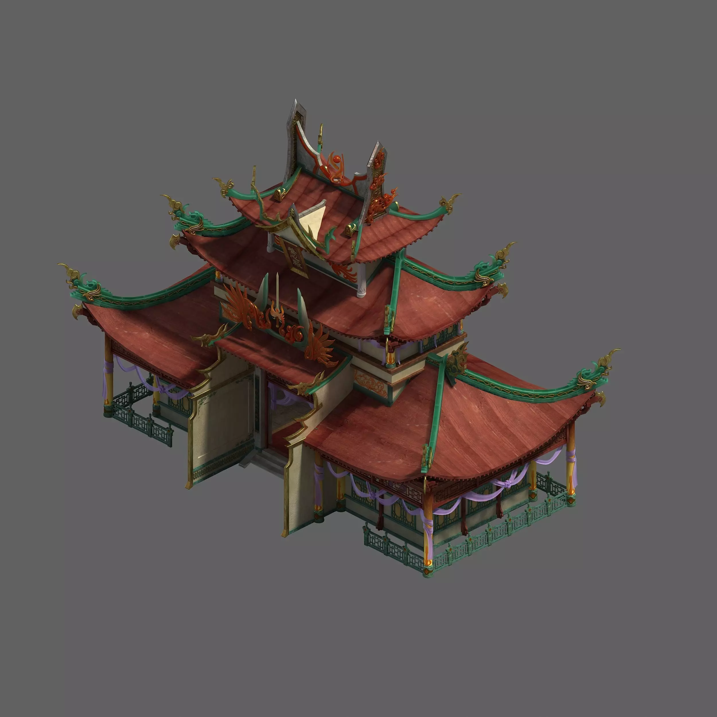 Shushan - palace 3D model_0