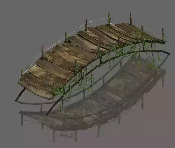 Shushan - arch bridge 3D model