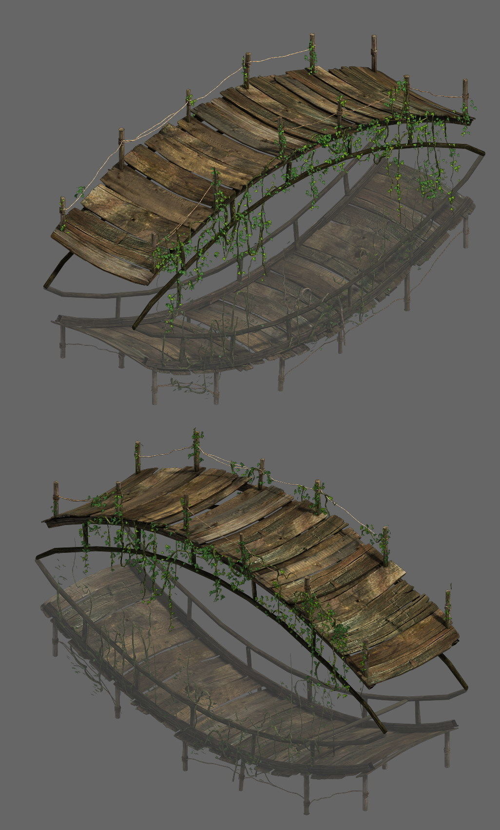 Shushan - arch bridge 3D model_8