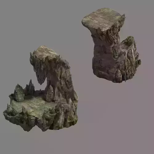 Shushan - rugged rocks