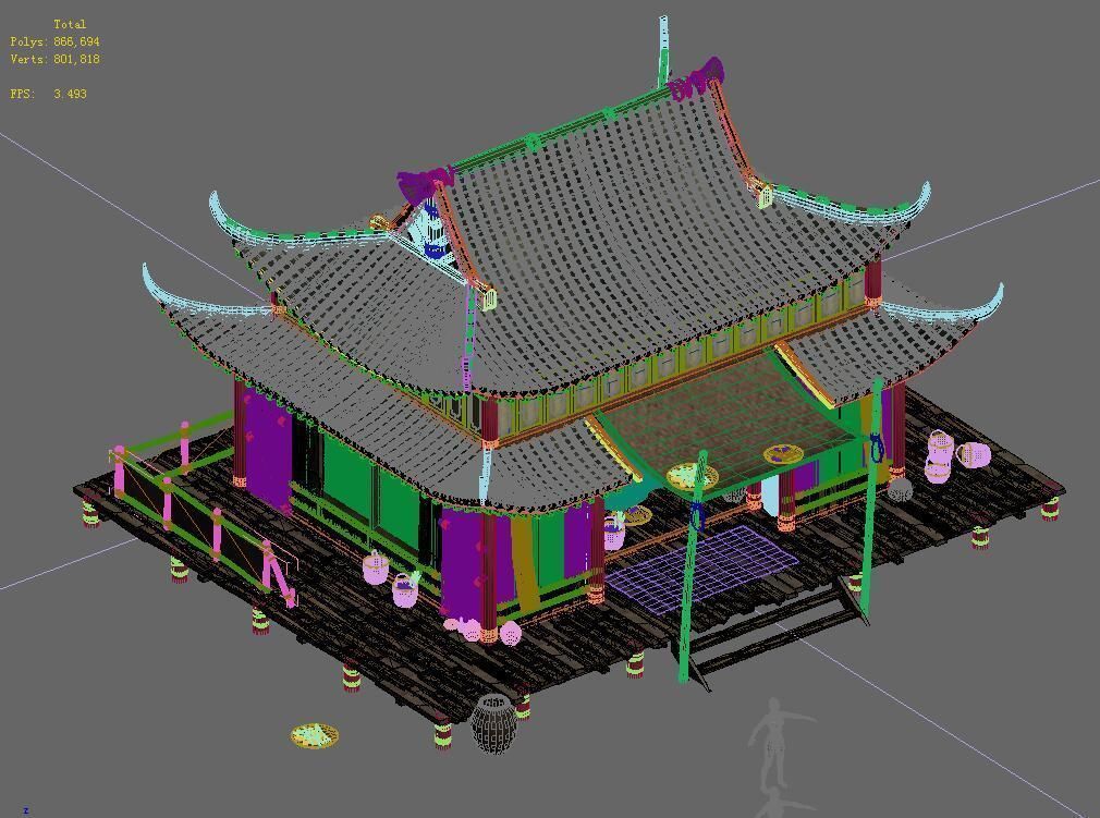 Shushan - Los North small houses 3D model_3