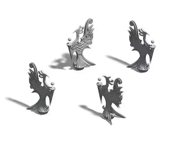 Shushan - bird-shaped street light