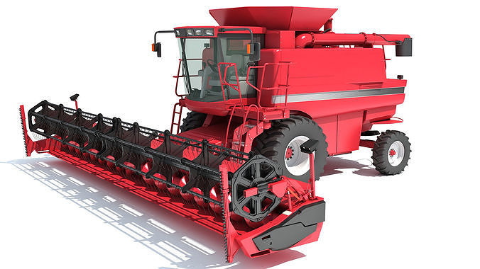 Combine Harvester 3D model
