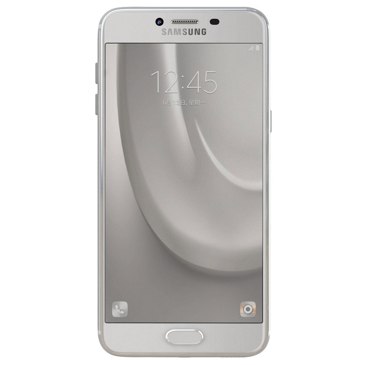 Samsung Galaxy C5 Silver 3D model_5