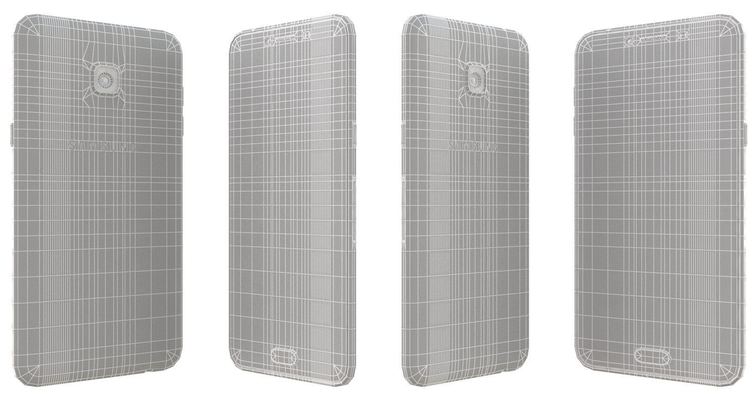 Samsung Galaxy C5 Silver 3D model_15