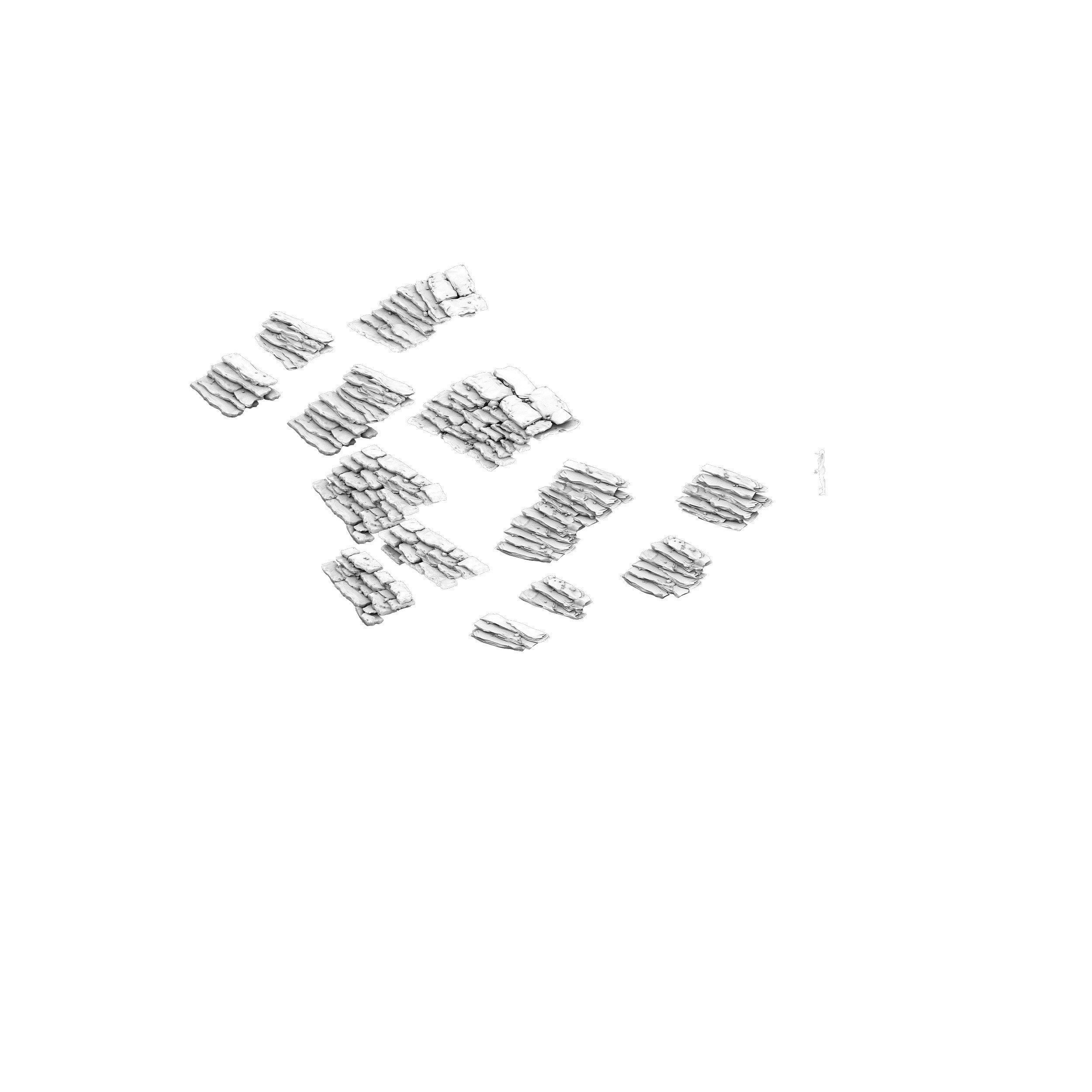 Shushan - stone ladder 3D model_10