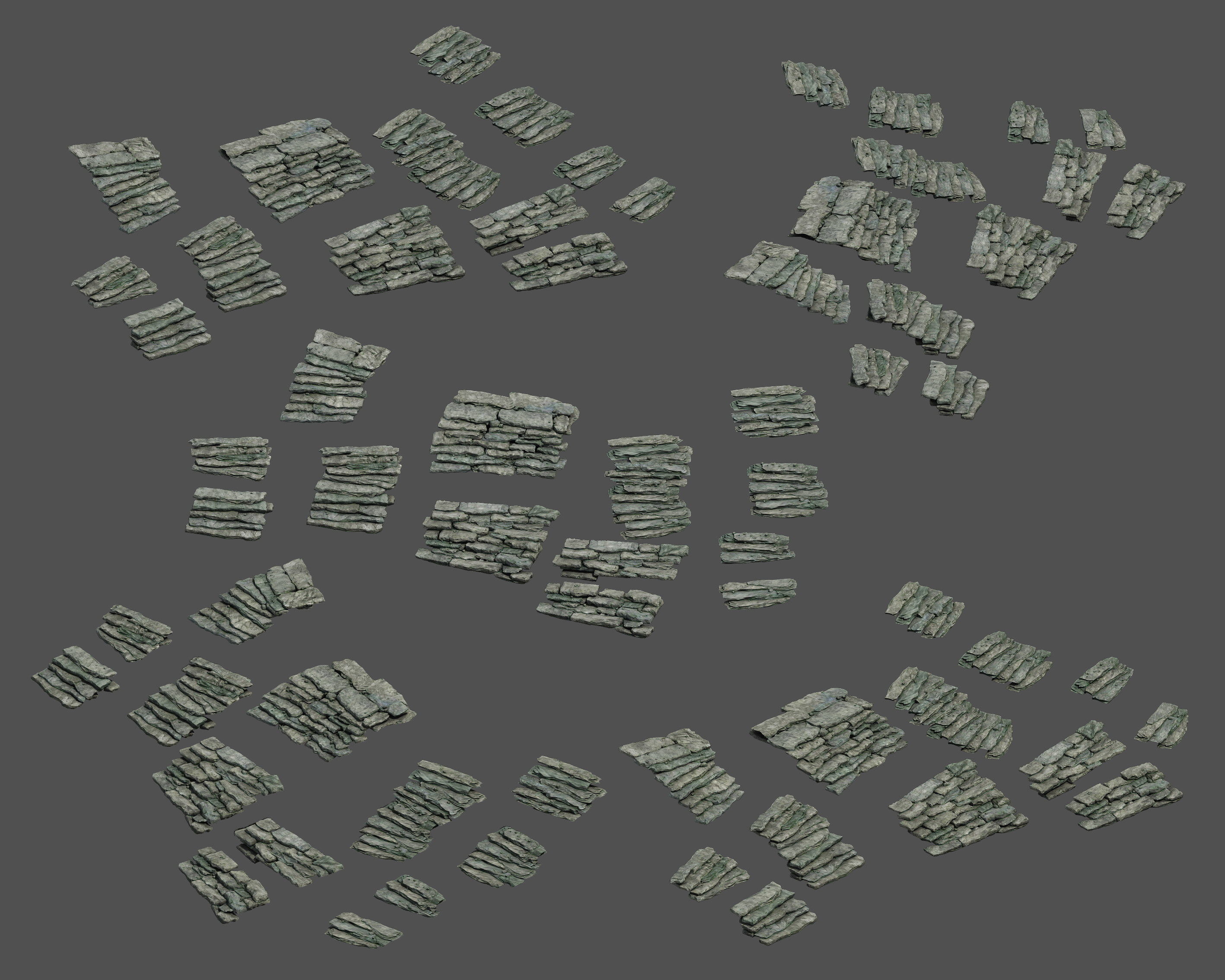 Shushan - stone ladder 3D model_5