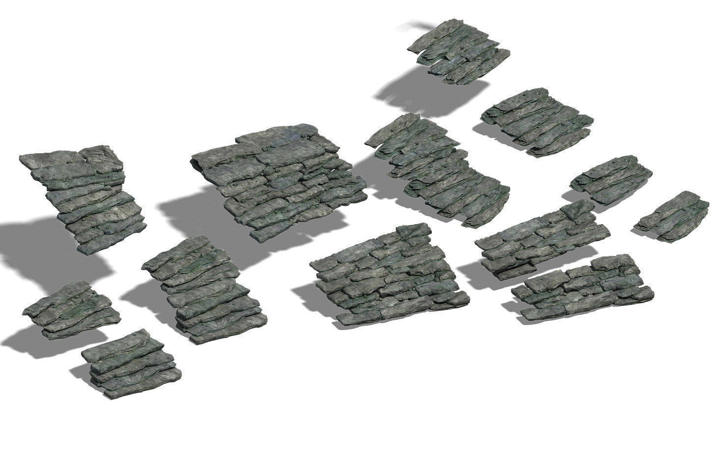 Shushan - stone ladder 3D model_1