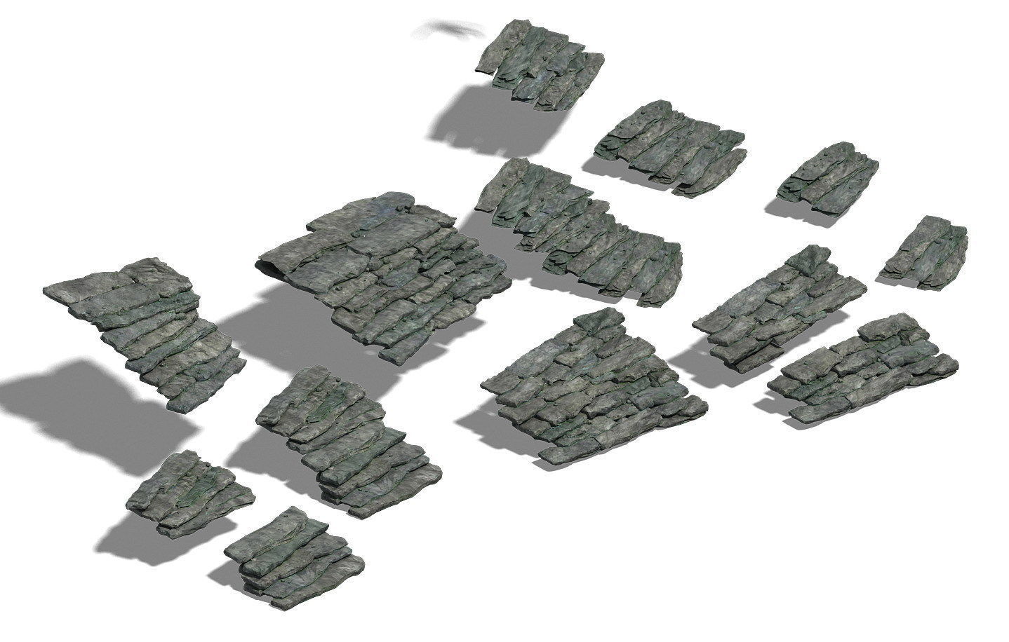 Shushan - stone ladder 3D model_13