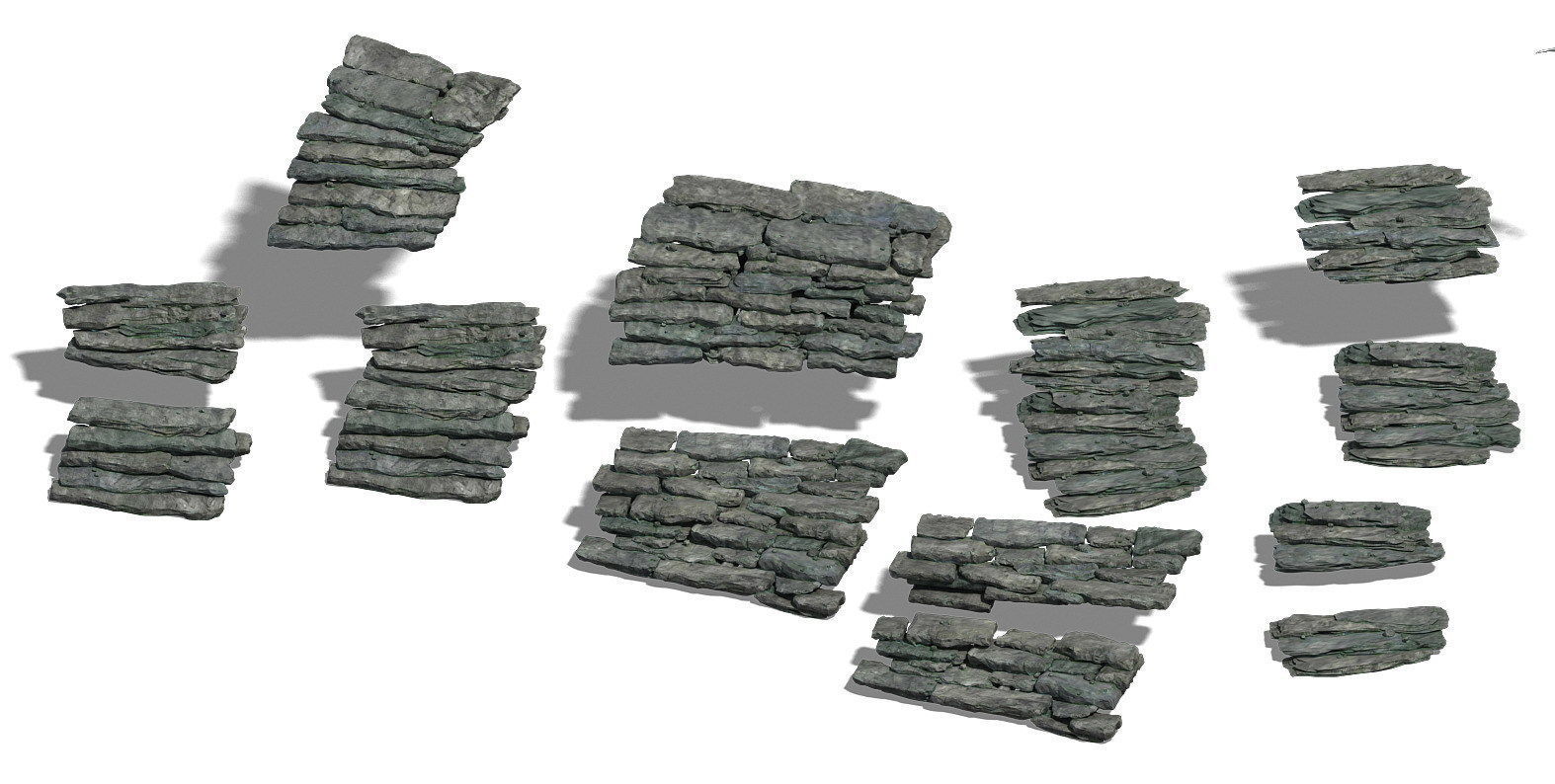 Shushan - stone ladder 3D model_11