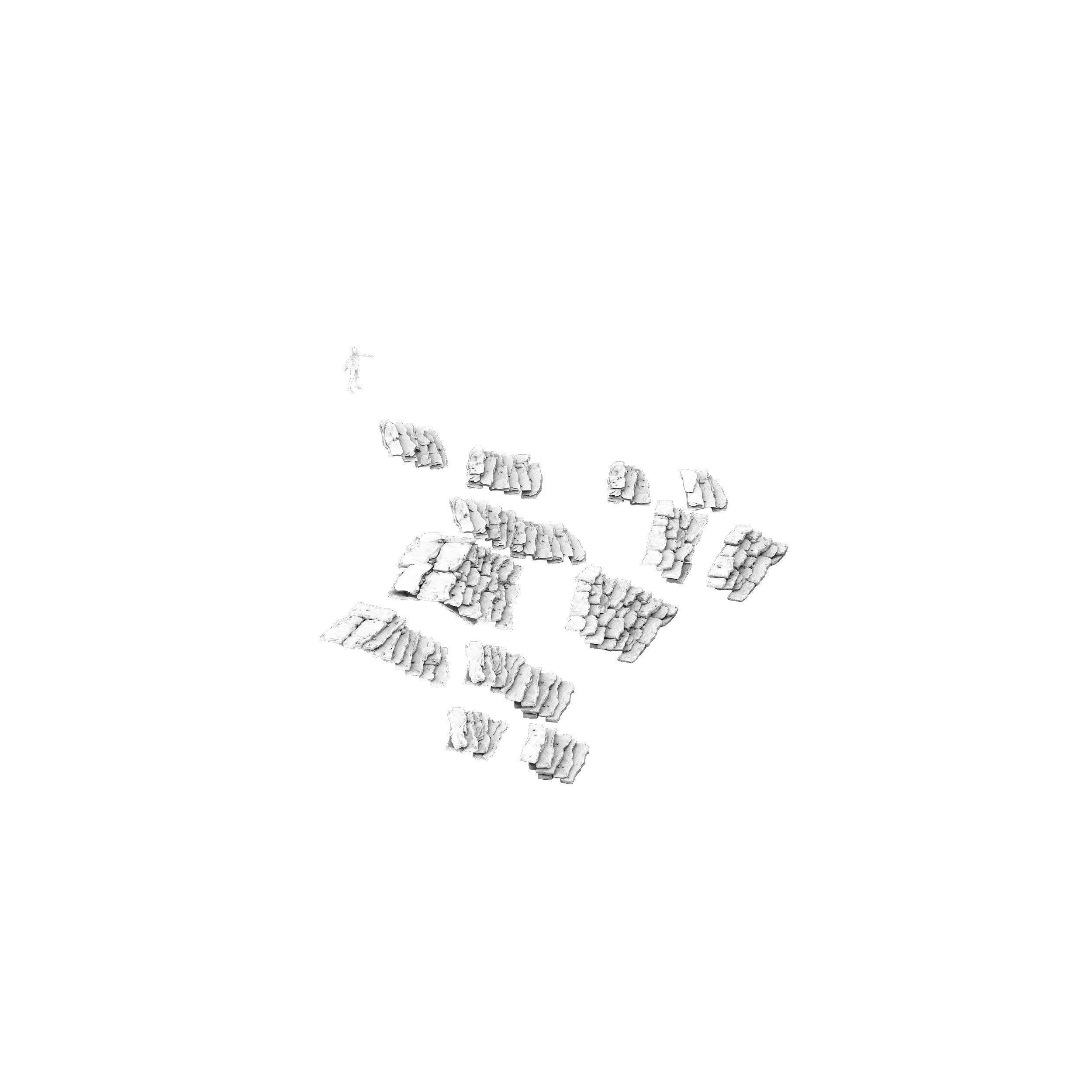 Shushan - stone ladder 3D model_8