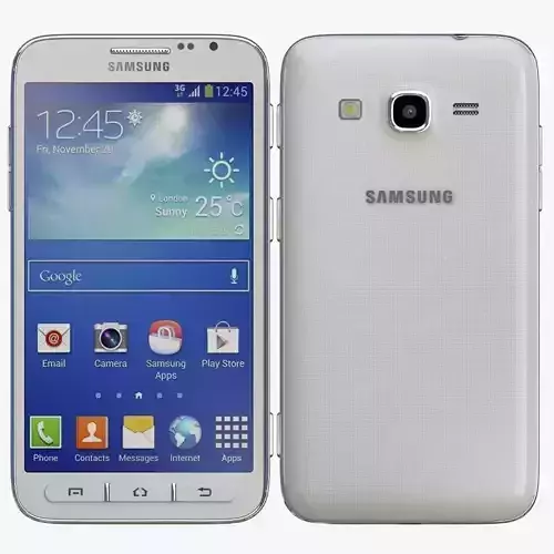 Samsung Galaxy Core Advance Pearl White 3D model