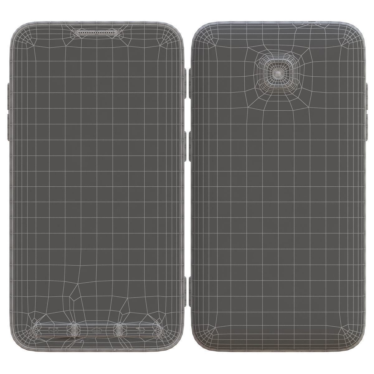 Samsung Galaxy Core Advance all color 3D model_14