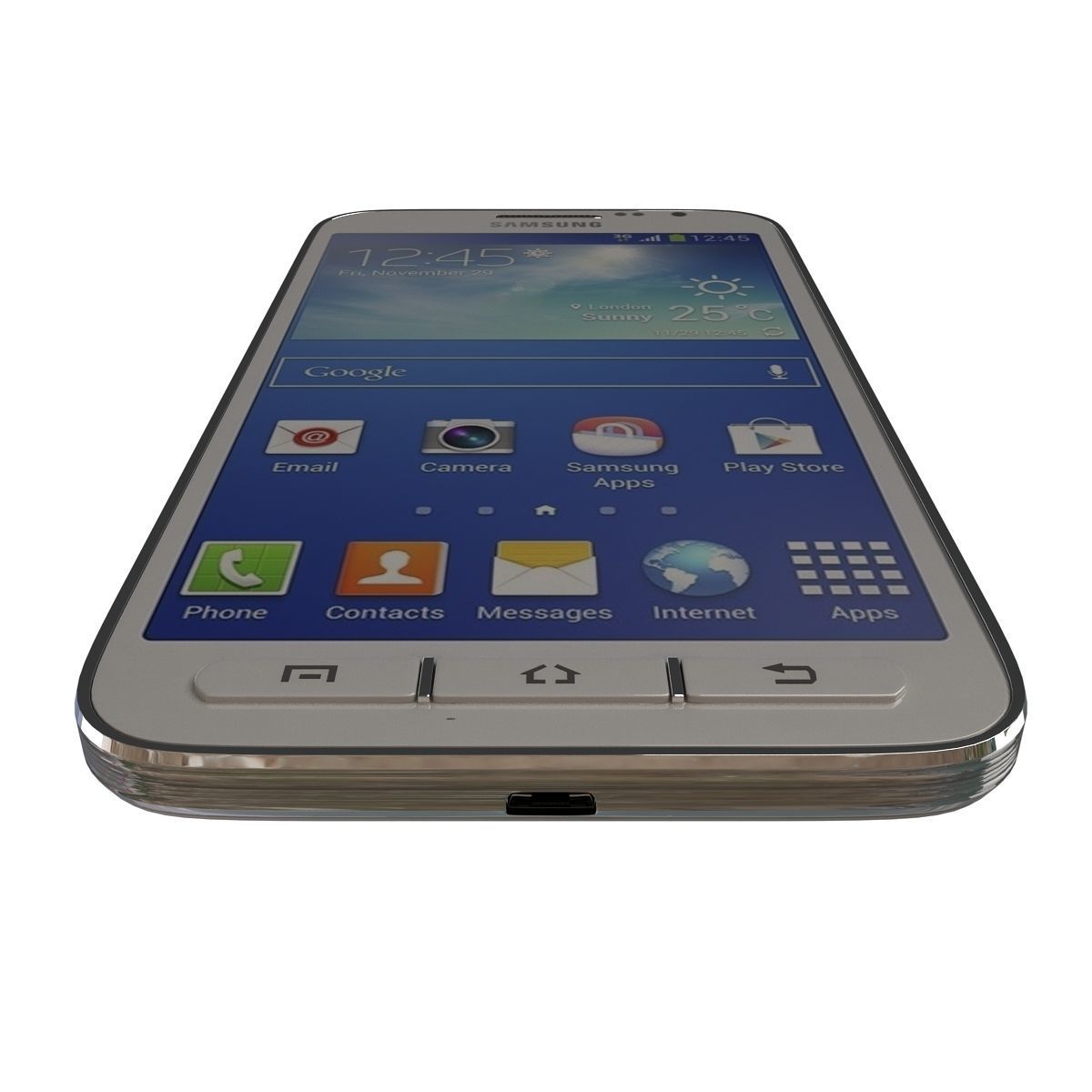 Samsung Galaxy Core Advance all color 3D model_12