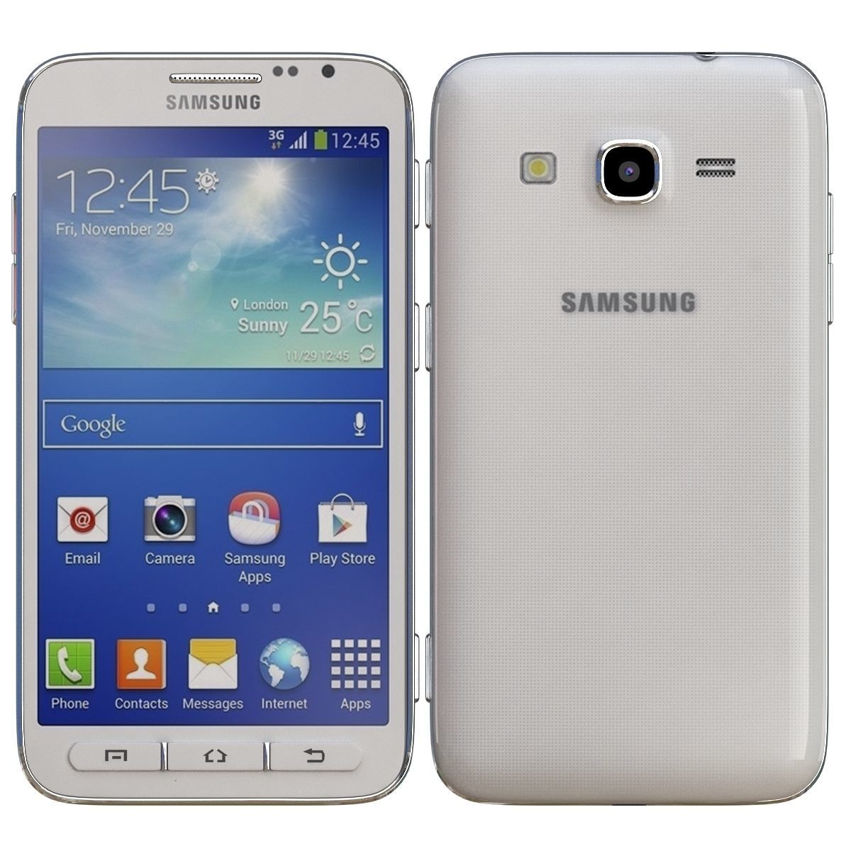 Samsung Galaxy Core Advance all color 3D model_8