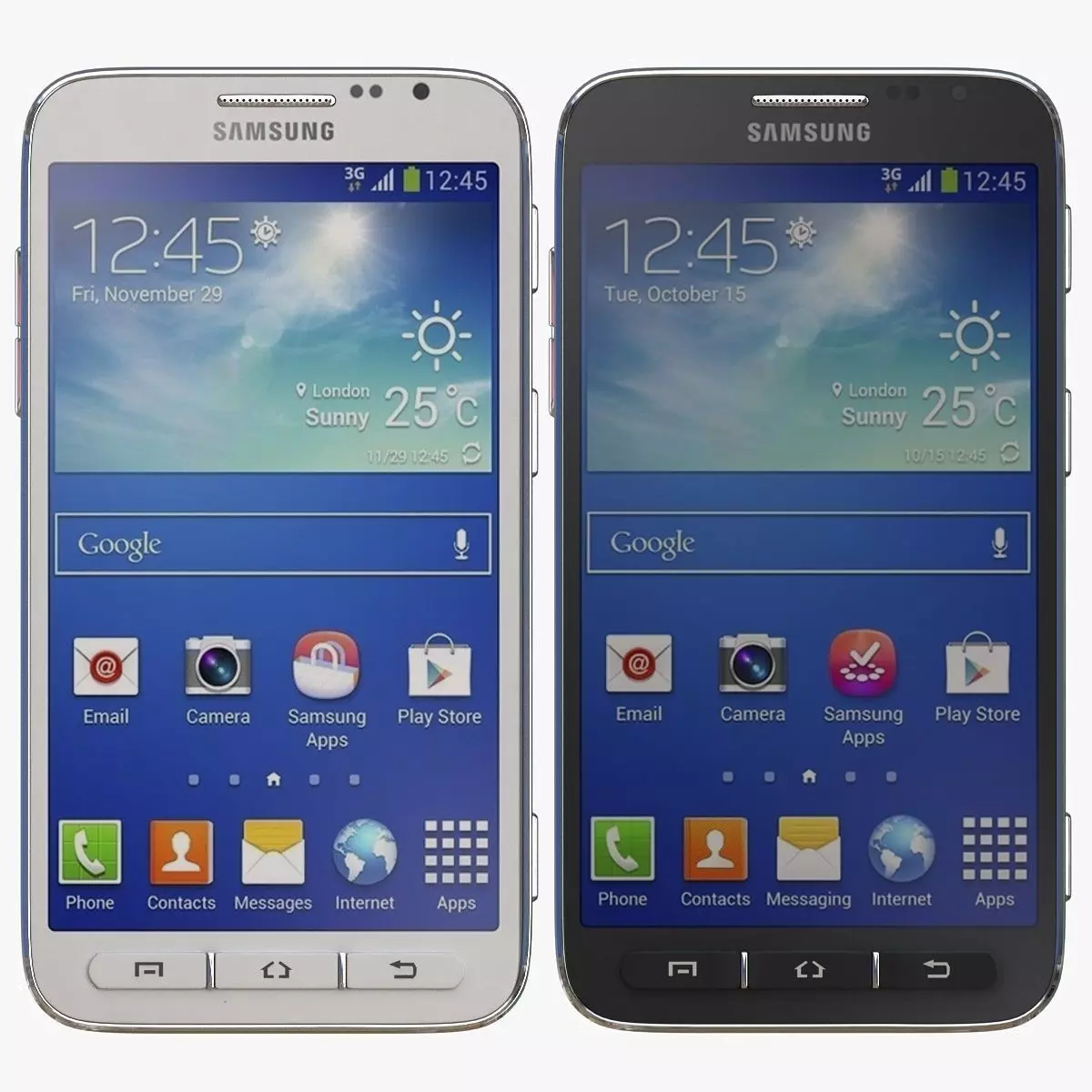 Samsung Galaxy Core Advance all color 3D model_0