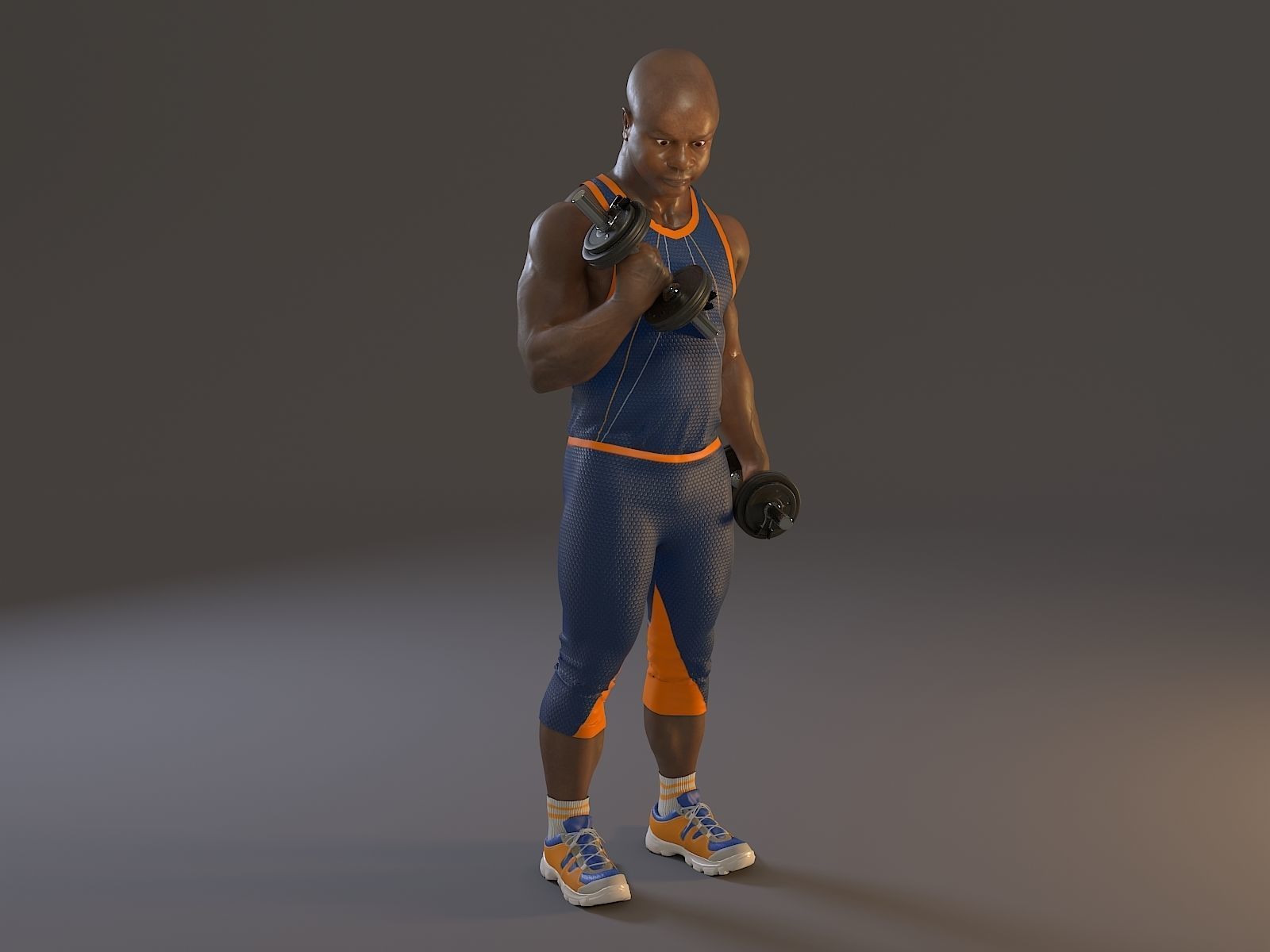 Fitness Male ABL 3140 0002 Low-poly 3D model_9