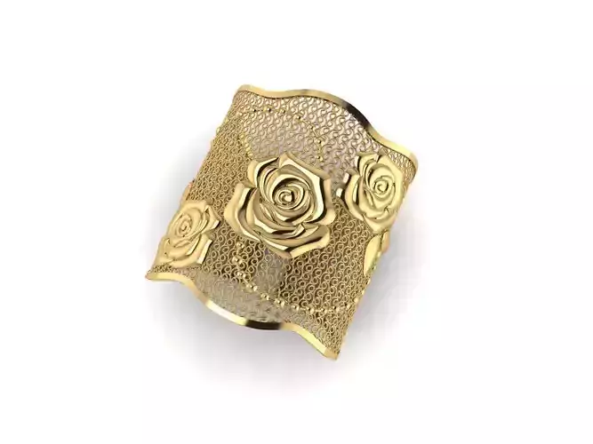 Rose Fusion Bangle 