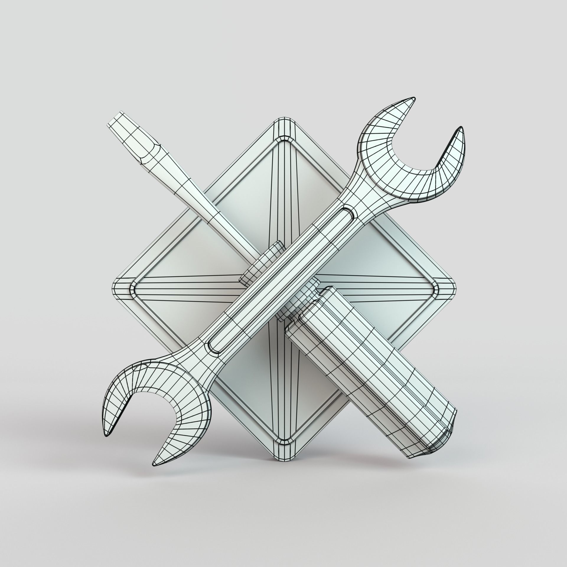 Repairs Pictagram 3D model_9