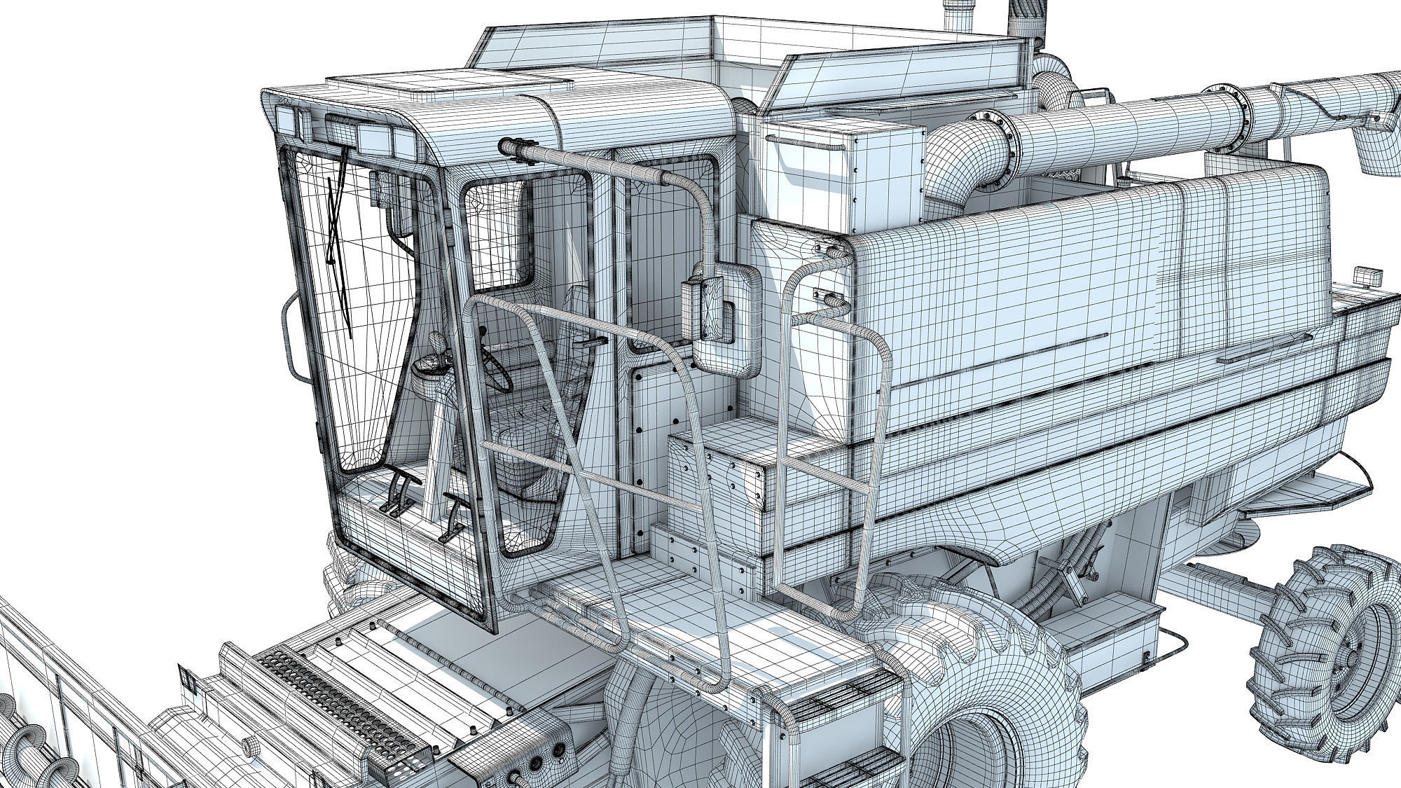 Harvester 3D Models 3D model_19