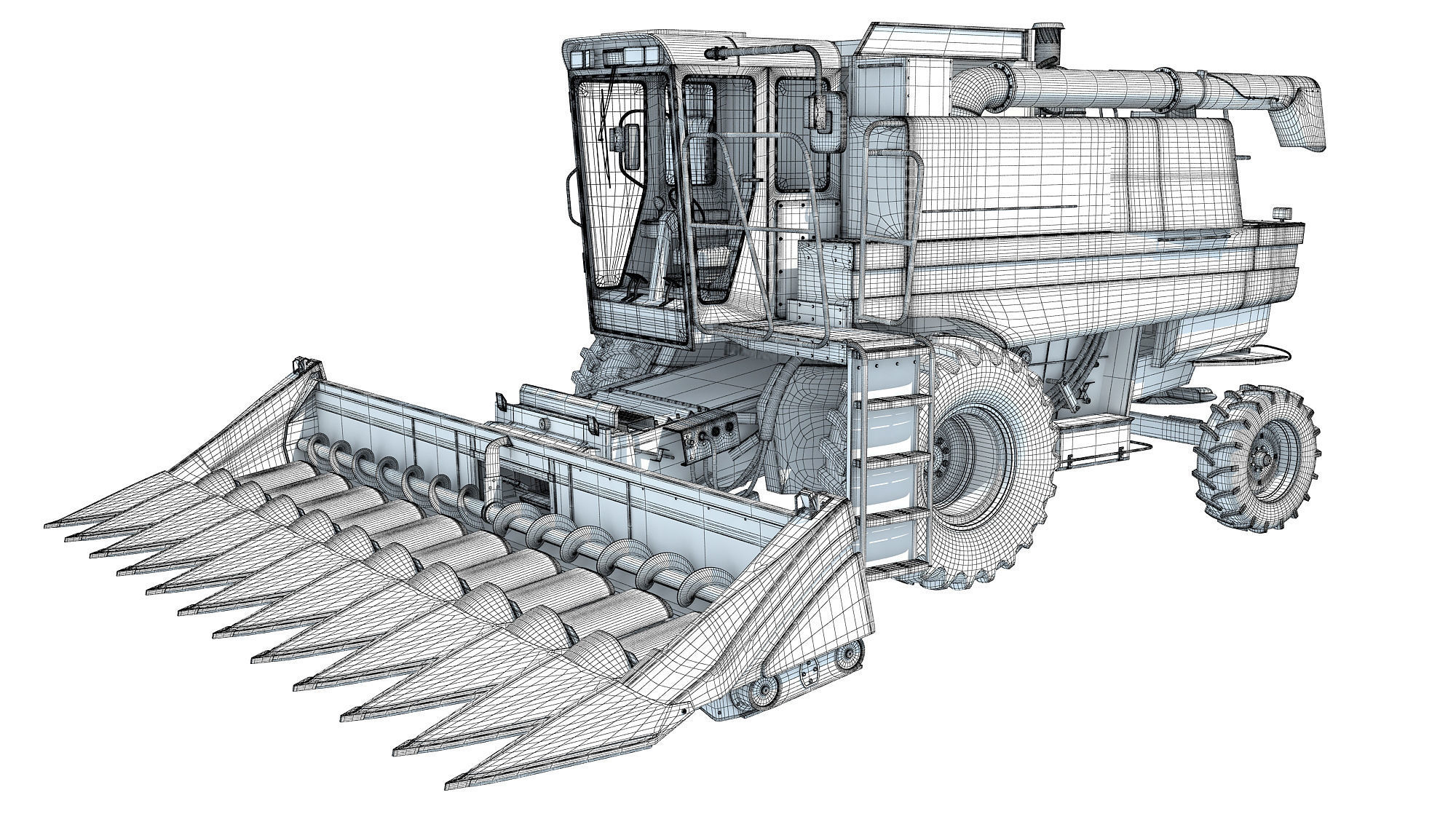 Harvester 3D Models 3D model_15